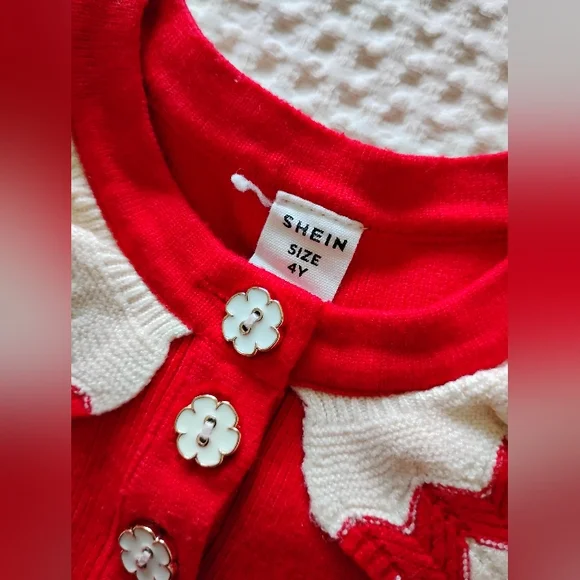 SHEIN Christmas Kids Dress - Picture 3 of 3